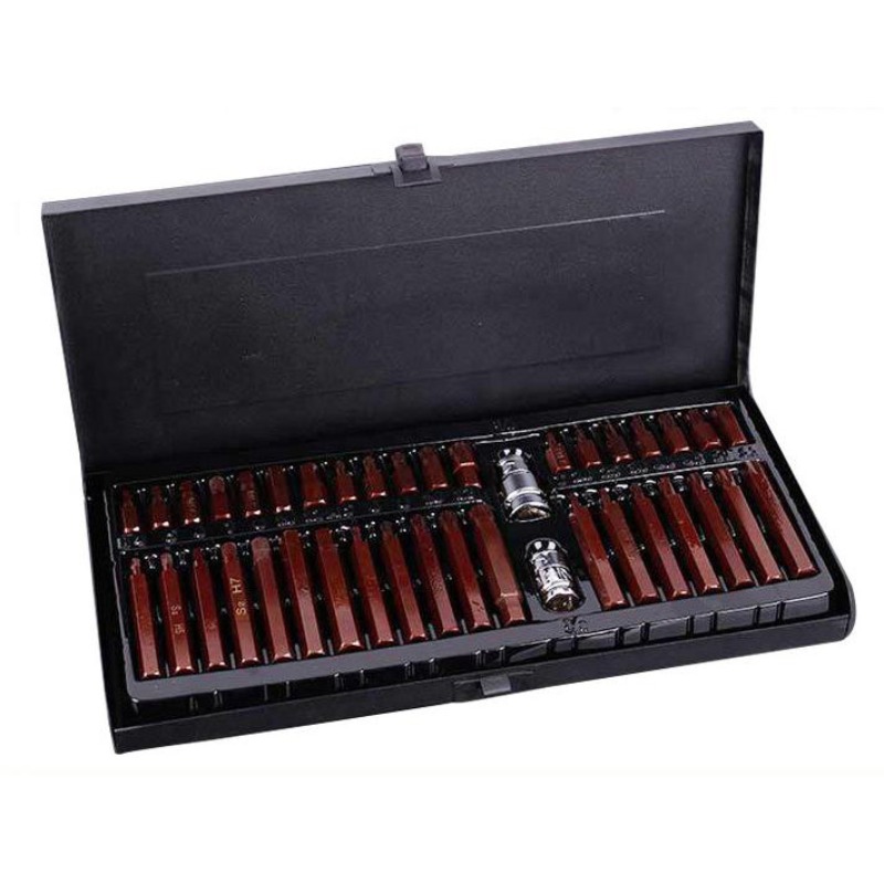 Socket Set - Ensemble de 40 embouts étoilés, clés