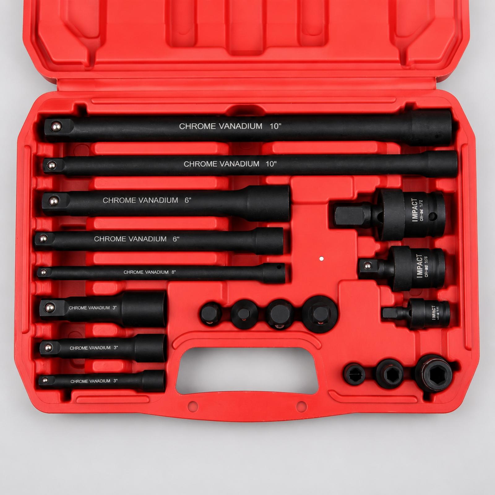 Kit de clé à chocs 18 pièces a - Automotive Tools avis et prix
