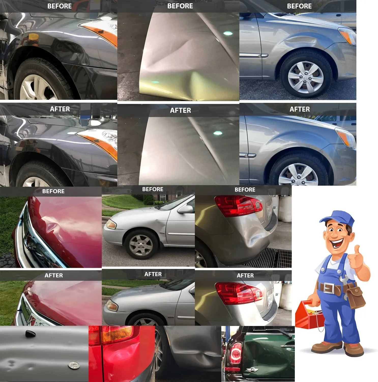 Extracteur de bosses pour voit - Car Repair Tools avis et prix
